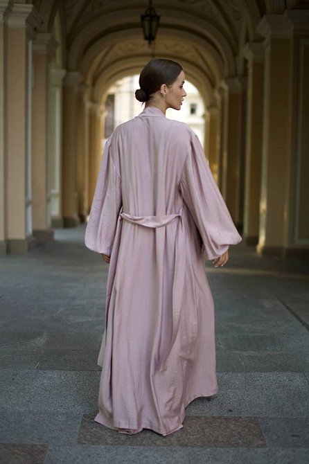 Жіночий костюм-трійка "Diana" із льону Пудра S/M Харків - фото 3