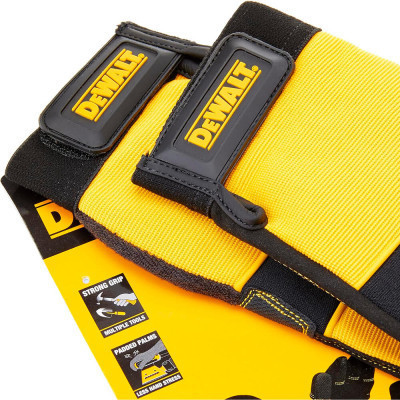 Защитные перчатки DeWALT разм. L/9, с накладками на ладони и пальцах (DPG21L) Винница - изображение 2