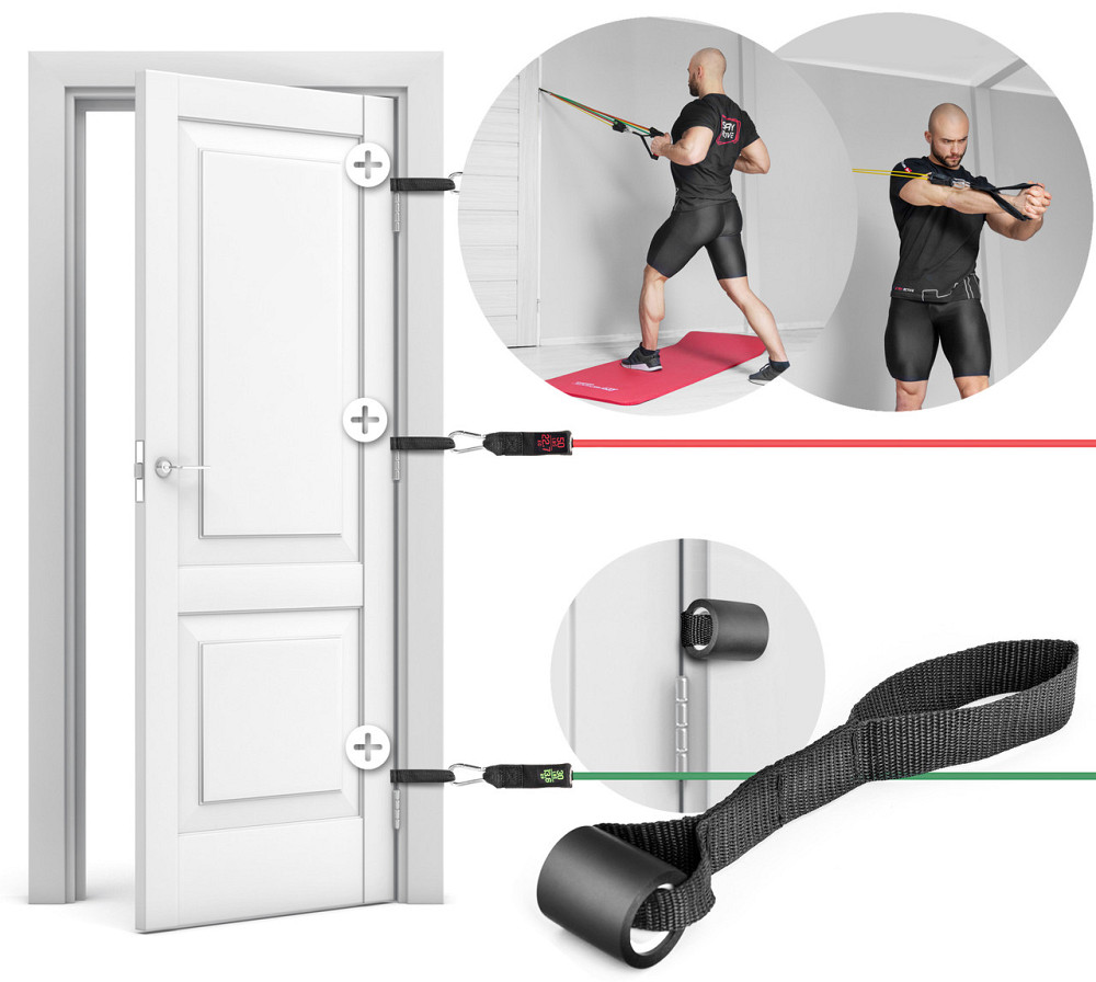 Набір резинок з еспандерами Hop-Sport HS-R050RT Киев - изображение 9