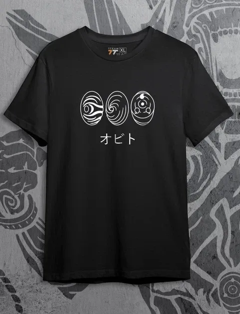 Футболка чоловіча з  принтом Наруто Статуя Гедо Розмір 48 Anime0013 Дніпро - фото 3