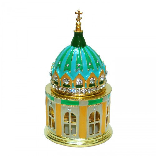 Шкатулка металлическая в стиле Фаберже Киев - изображение 1