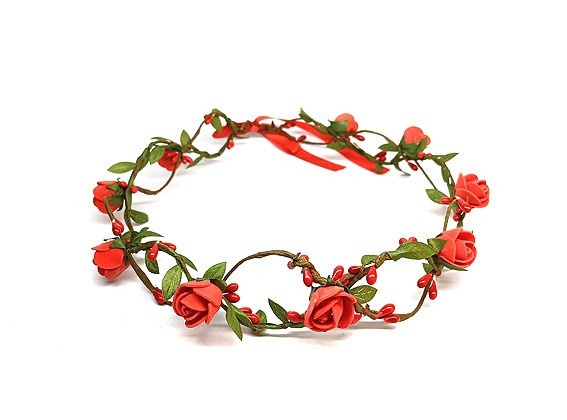 Венок для волос на голову Цветы Киев - изображение 1