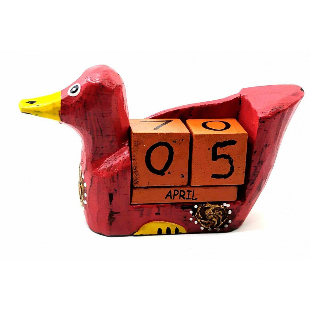 Календарь деревянный с кубиками Утка Киев - изображение 1