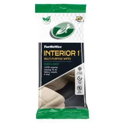 Серветки для чищення салону Turtle Wax Interior 1 Wipes 24 шт Ковель - фото 1
