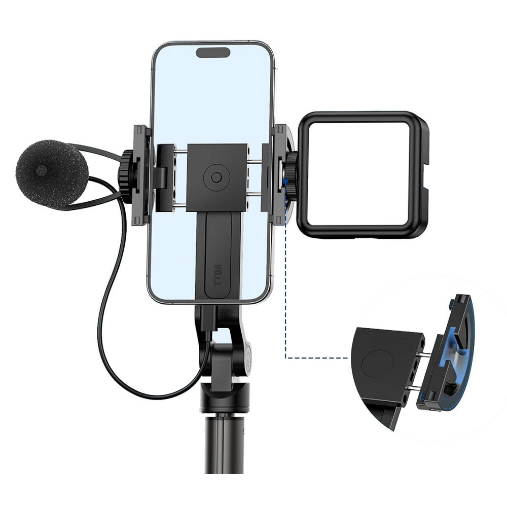 Штатив с крюком для съемки сверху над столом 145см MagSafe черный Ulanzi TT88 Киев - изображение 2