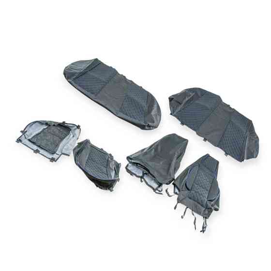 Чохли салону ваз 2108-21099, 2113-2115 ромб сині Мукачево