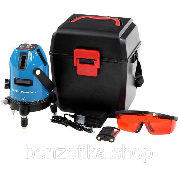 Линейный лазерный нивелир KRAISSMANN 5 LL 30 R Профессиональная линия Киев - изображение 3