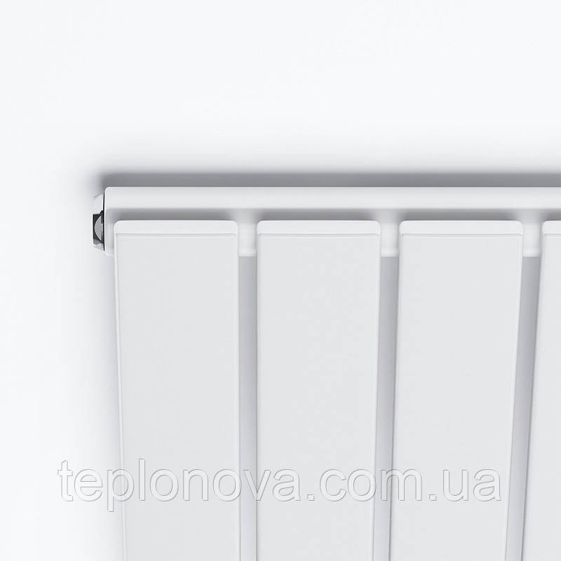 Дизайнерский радиатор 1800/476 (мм) белый мат IDEALE VITTORIA (универсальное подключение) 11 7/1800/476 Черновцы - изображение 2