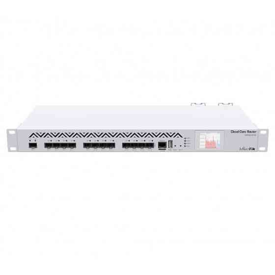Маршрутизатор Mikrotik CCR1016-12S-1S+, RouterBoard 1U rackmount, 12xSFP cage, 1xSFP+ cage, 16 cores Киев