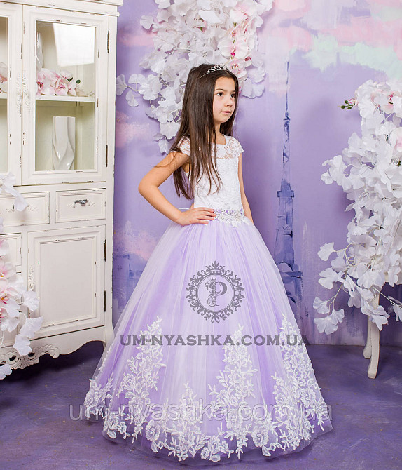 Длинное нарядное платье Дианочка  на 4-5, 6-7, 8-9 лет Кривой Рог - изображение 8