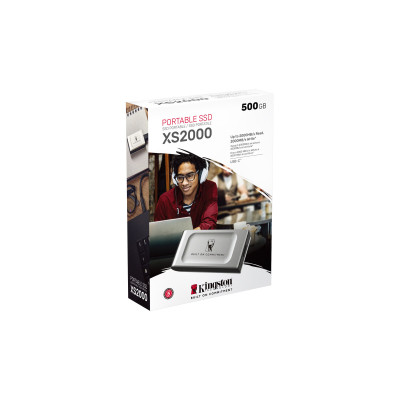 Накопитель SSD USB Type-C 500GB XS2000 Kingston (SXS2000/500GA) Винница - изображение 6