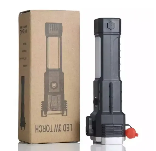 Ліхтар ручний Bailong BL S007, LED, акумуляторний, 3 режими світіння, компактний та міцний Одеса - фото 3