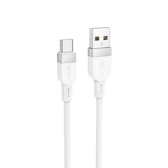 Кабель HOCO X109 Energy silicone charging data cable Type-C(L=1M) White Київ