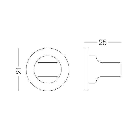 НАКЛАДКА ПІД WC T21 BLACK ЧОРНИЙ Київ