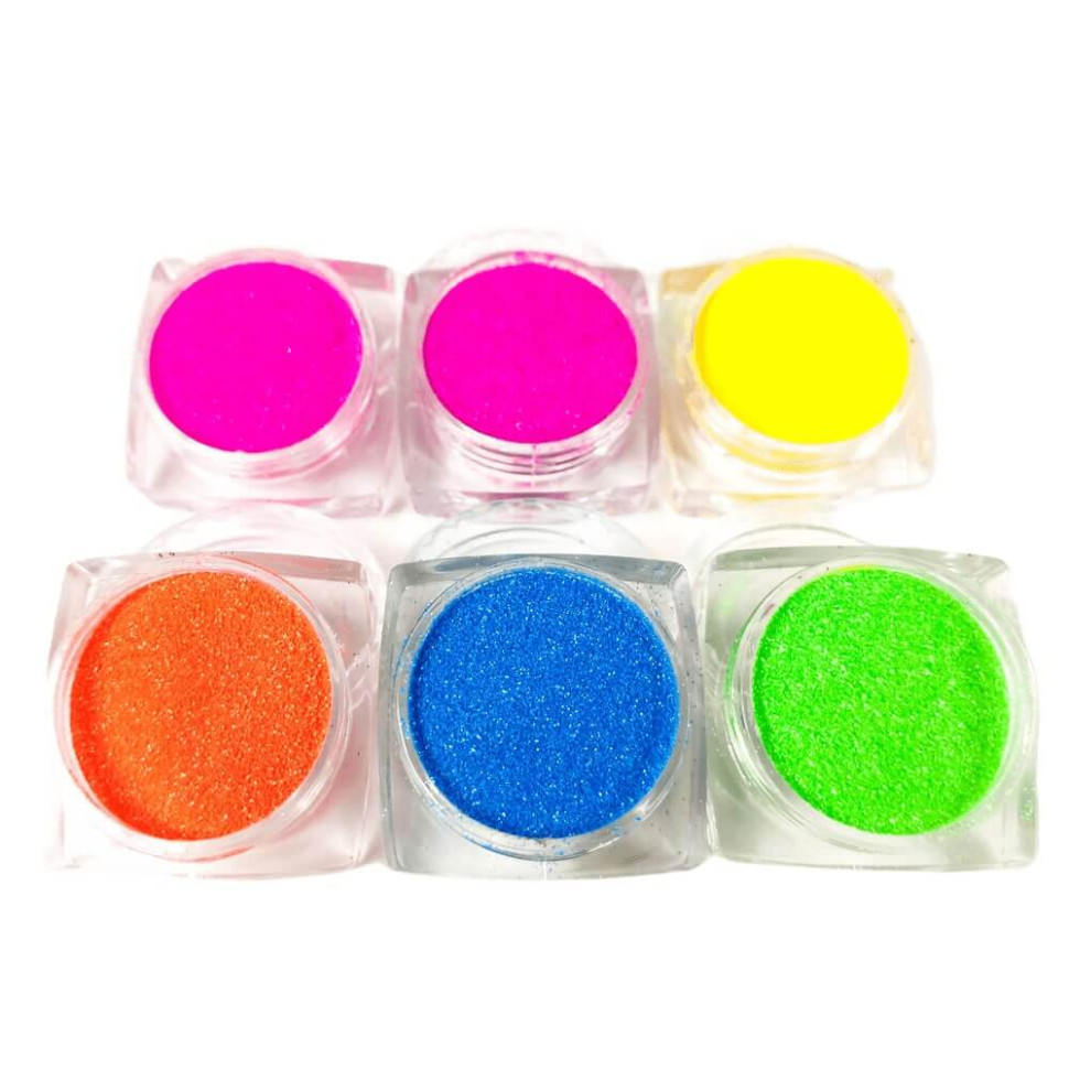 Набор глиттера для био-тату №4 gliset-4 неоновый Винница - изображение 2