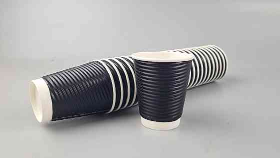 Паперові склянки кольорові гофровані 175 мл (25 шт.) Харків