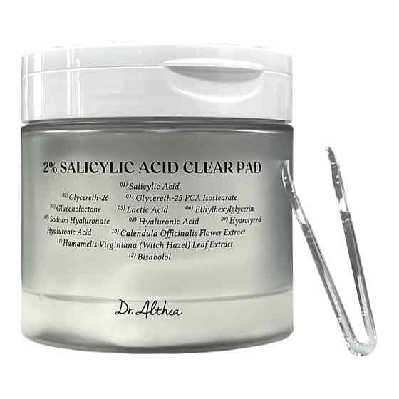 Тонер-пэды с салициловой кислотой 2% Salicylic Acid Clear Pad Dr. Althea 60 шт 170 г Киев