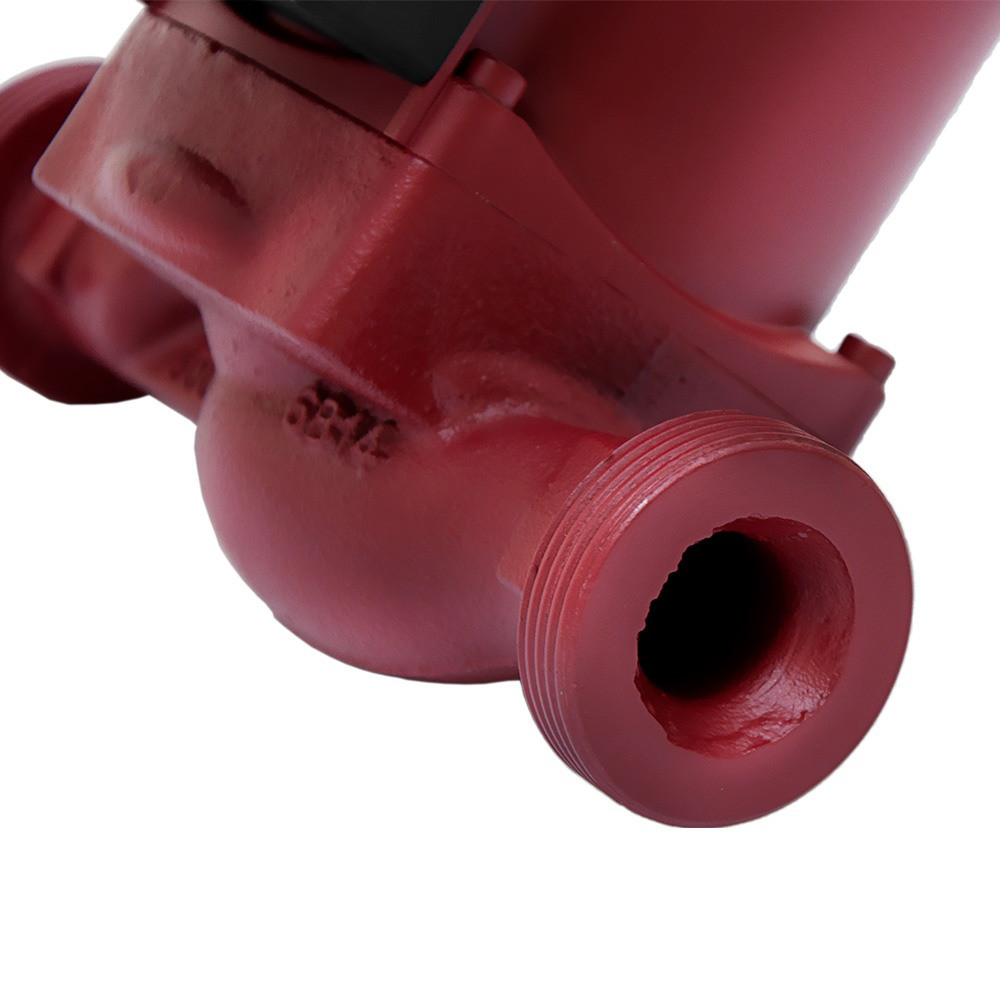 Wetron Насос циркуляционный 75Вт Hmax 4м Qmax 40л/мин Ø1½" 180мм бордо + гайки Ø1" WETRON –4/18 Коломыя - изображение 4