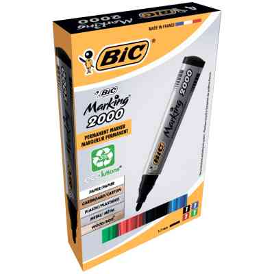 Набір маркерів Bic перманентних, 4 кольори (bc8209112) Вінниця