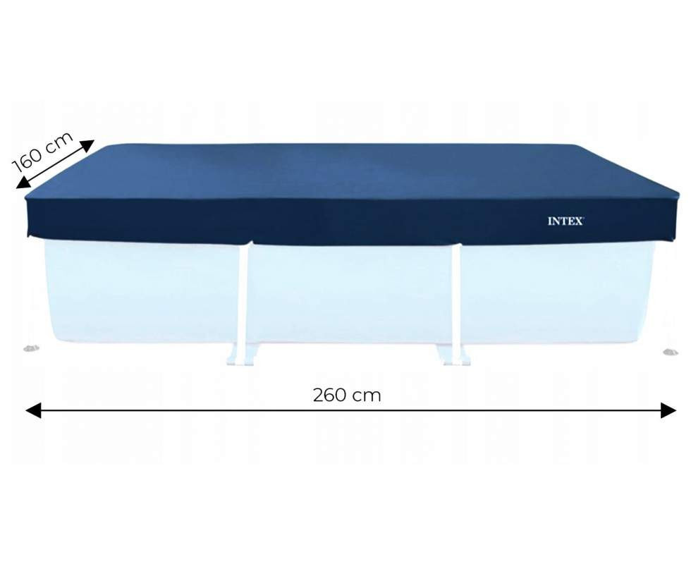 Тент покрытия для каркасного бассейна 260 х 160 см Intex Киев - изображение 2