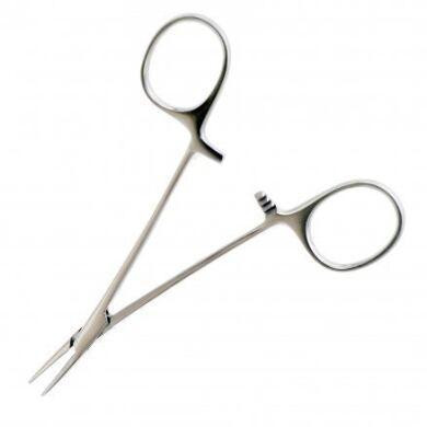 Зажим медицинский прямой 125 мм р\ч 20 мм З-120 