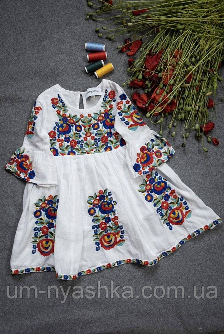 Дитяча вишита сукня натуральна тканина Кривий Ріг - фото 2