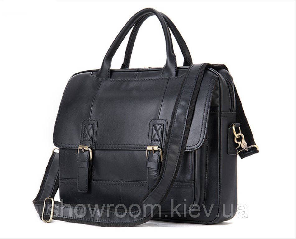 Чоловіча шкіряна сумка Leather Collection (5041) Київ - фото 1