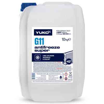 Антифриз Yuko -40 Super G11 синий 9л (10 кг.) (4820070248210) Винница