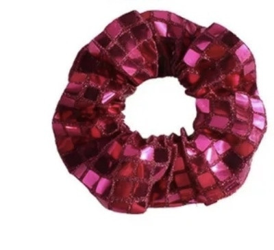 Гумка для волосся срібляста Червоний Смела - изображение 1