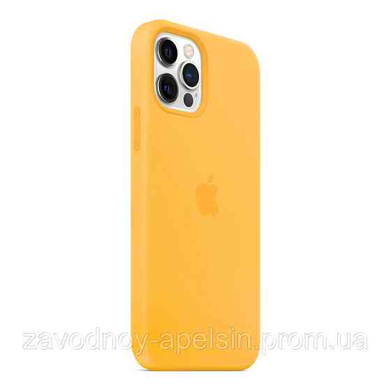 IPhone 12 12pro Чехол Silicone Case + MagSafe (sun flower) Одеса