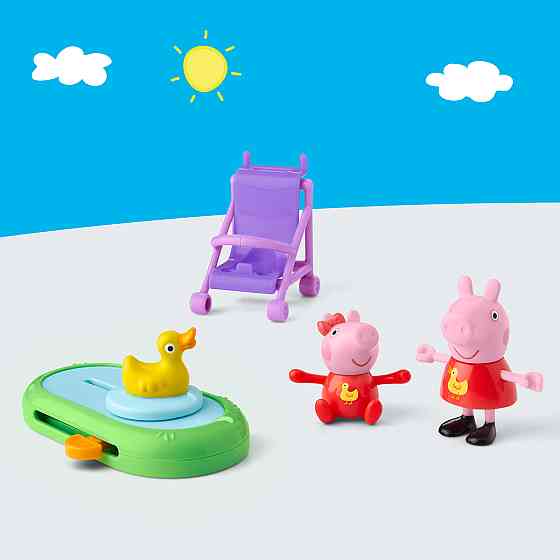 Ігровий набір Peppa Figurines серії Моменти з Пеппою – Сестрички на прогулянці Дніпро