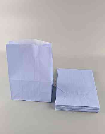 Пакет с дном бумажный 28*19*11,5  ГОЛУБОЙ (25 шт) Харьков