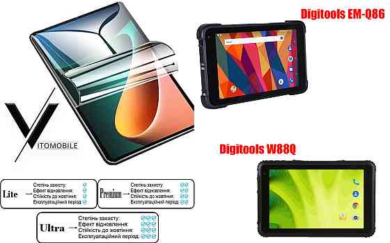 Полиуретановая пленка HyperClear Guard для Digitools Em-Q86, W88Q Киев