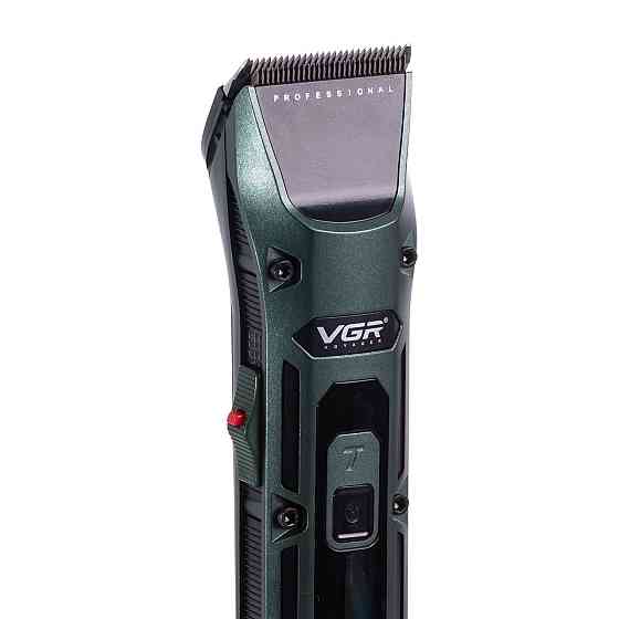 Професійна машинка для стрижки VGR з 4 насадками Київ
