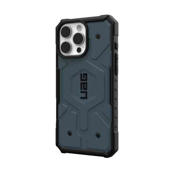 Чехол UAG Pathfinder Mag для iPhone 16 Pro, синий Киев