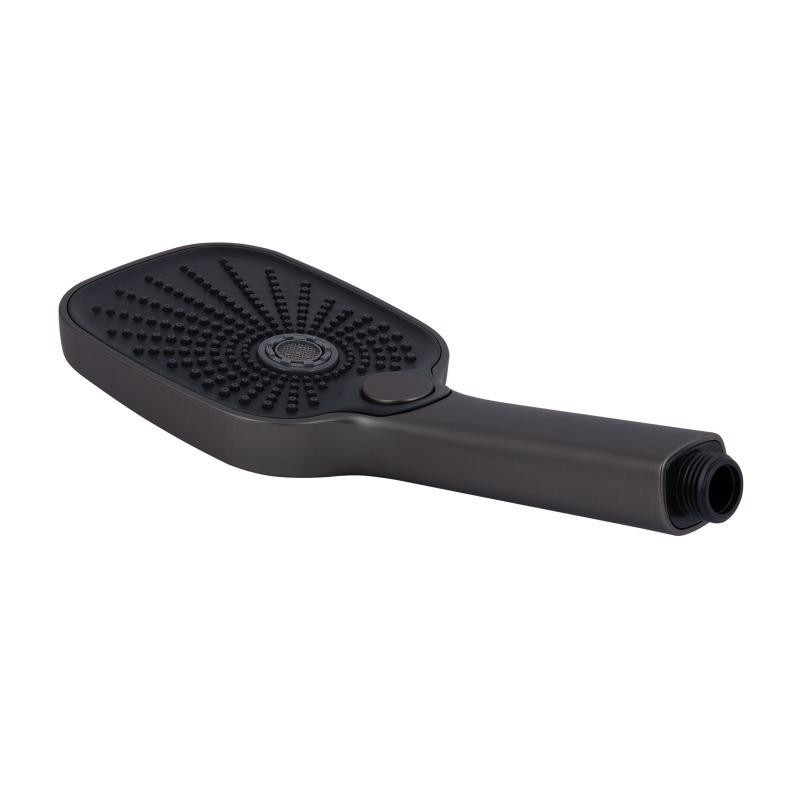 Душевая система из латуни Qtap Gemini скрытого монтажа на два потребителя QTGEM113GMB45698 Gunmetal Black PVD Харьков - изображение 6