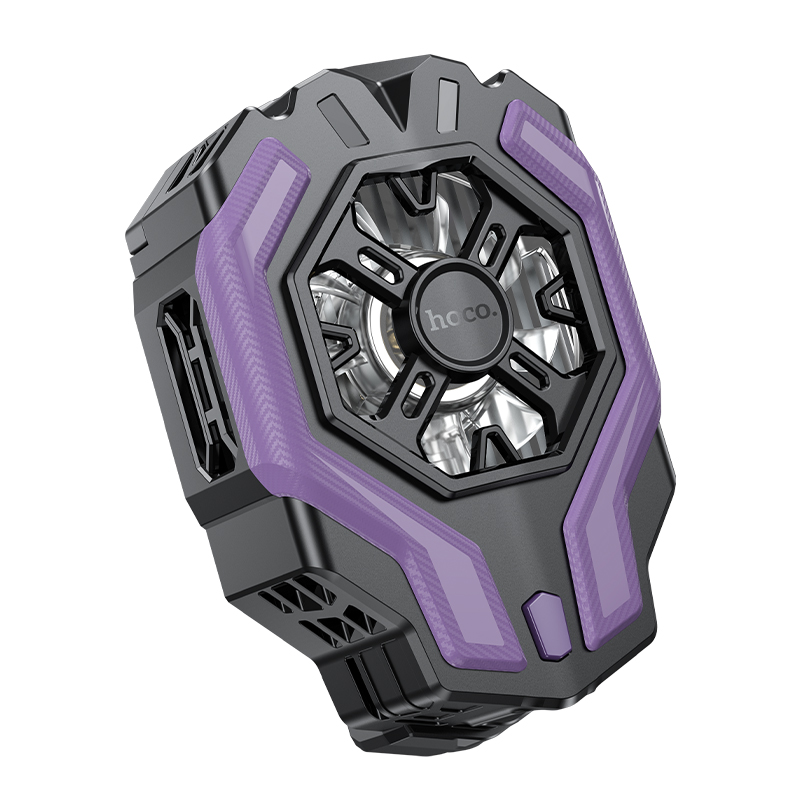 Мобільний кулер HOCO GM26 Ambitious cooling mobile phone fan Black Одеса - фото 3