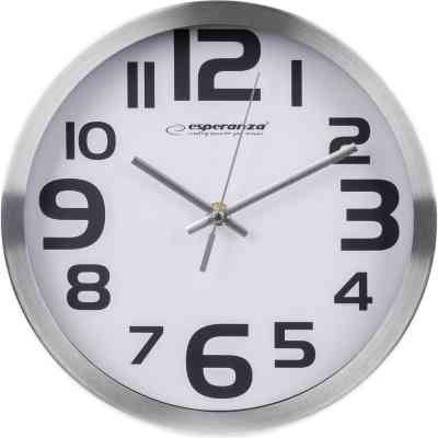 Настенные часы Esperanza Wall Clock Zurich 25 см White (EHC013W) Винница