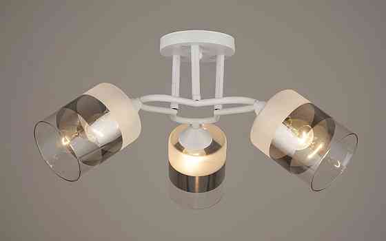 SIRIUS Люстра стельова Sirius B A3420/3 WT на 3 плафони Коломыя