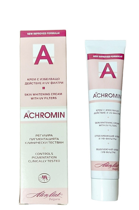 Крем для обличчя Ахромін відбілюючий від пігментних плям та веснянок 45 мл. Запоріжжя - фото 1