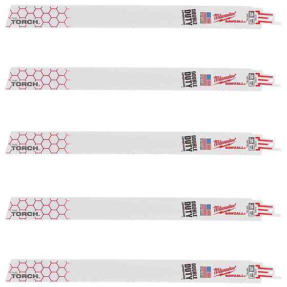 Полотно для шабельних пил TORCH MILWAUKEE, 300х1,4мм, (5шт), (метал) Одесса