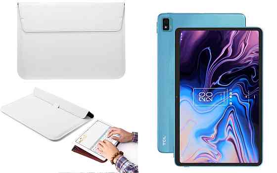 Чохол-конверт VitoCase для TCL 10 TAB Max, з функцією підставки для планшета Білий Київ