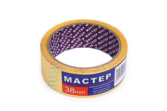 Малярна стрічка "Мастер" 38мм жов.(6сп.,36шт/ящ) Київ