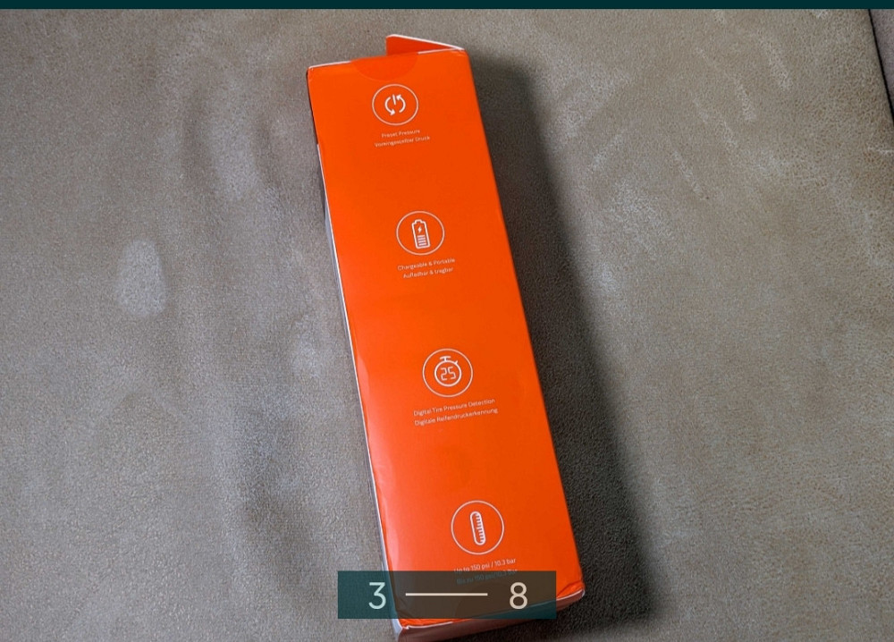 Портативний насос-компресор Xiaomi Mijia Qicycle N2 2023 Air Pump. Київ - фото 3