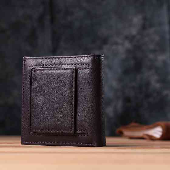 Компактный женский кошелек из натуральной кожи ST Leather 22855 Коричневый Киев