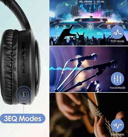 Навушники бездротові Bluetooth Hi-Fi складані Siindoo JH-919 Black. Київ