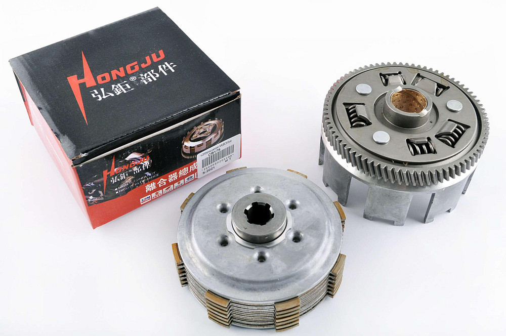 Кошик зчеплення (у зборі) 4T CB175 HONGJU (mod:A) Киев - изображение 1