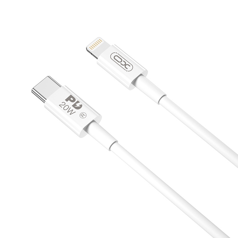 Кабель XO Type-C to Lightning 20W 1м білий Львів - фото 1