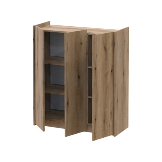 Полиці до тумби (2 шт) Doros Кассель Дуб Евок 61.5х34.5х1.6 (DRS-011837) Дніпро