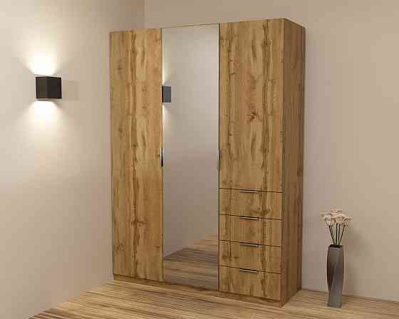 Шафа Крістал 2, Дуб Аппалачі, 1500х520х2100 Львів